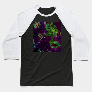 Black Panther Art - Glowing Edges 87 Baseball T-Shirt
